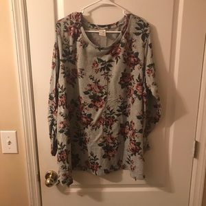 Terra & Sky long-sleeved top